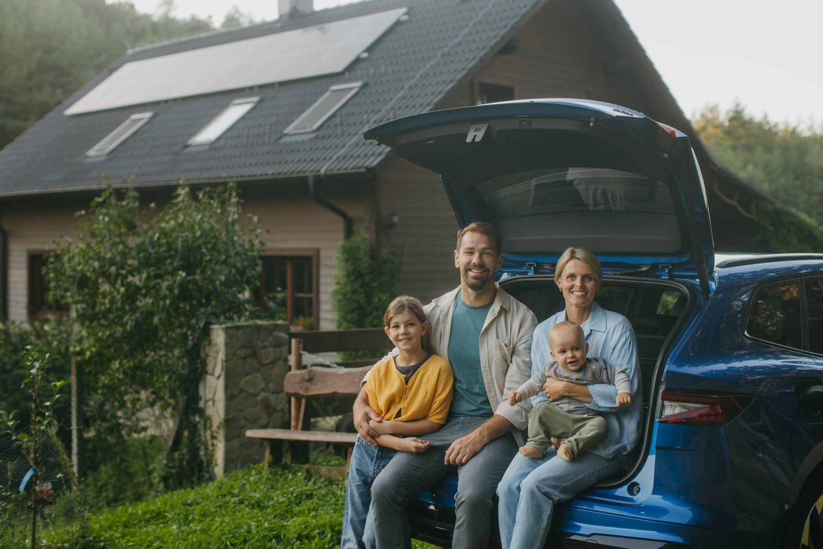 Family with solar